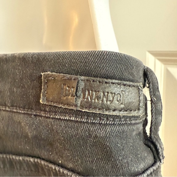 Blank NYC Womens 27 Little Queenie Jean Shorts Black Cut Off Frayed Hem Booty - Picture 7 of 9